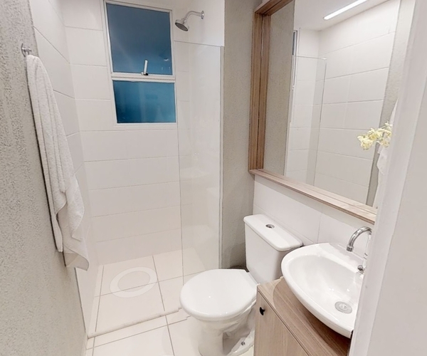 Apartamento à venda em Belford Roxo com 41 m²,  2 quartos 