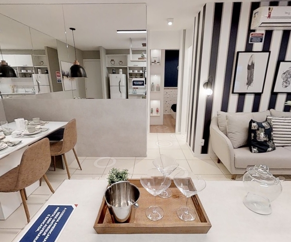 Apartamento à venda em Belford Roxo com 41 m²,  2 quartos 