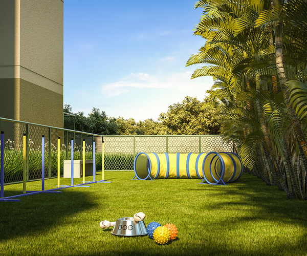 Apartamento à venda em Belford Roxo com 41 m²,  2 quartos 