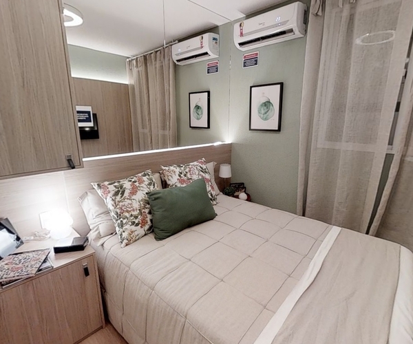 Apartamento à venda em Belford Roxo com 41 m²,  2 quartos 