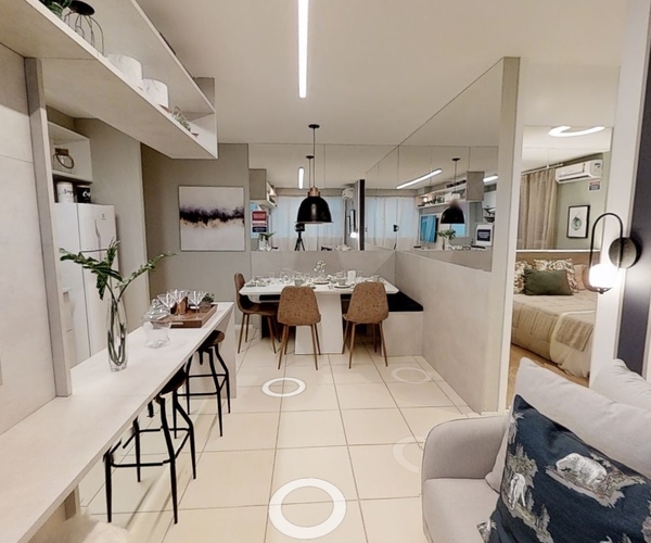 Apartamento à venda em Belford Roxo com 41 m²,  2 quartos 