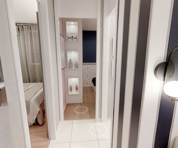 Apartamento à venda em Belford Roxo com 41 m²,  2 quartos 