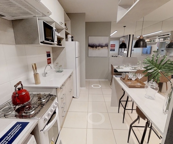 Apartamento à venda em Belford Roxo com 41 m²,  2 quartos 