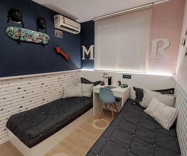 Apartamento à venda em Belford Roxo com 41 m²,  2 quartos 