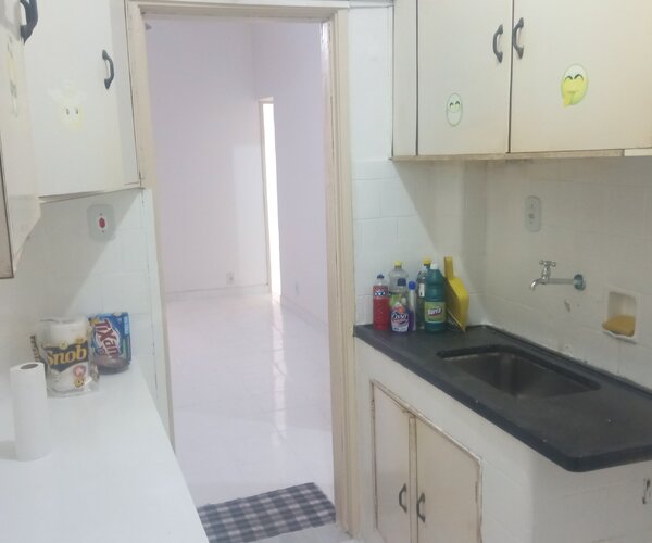Apartamento a venda no Leme, 55m, 2 quartos 