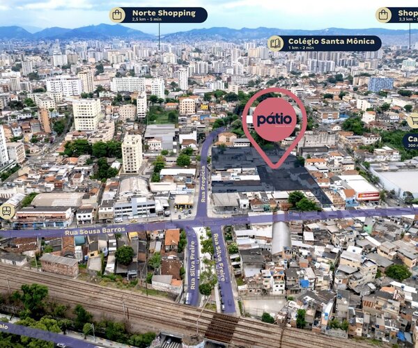 Apartamento à venda no Engenho Novo com 40,50 m²- 1 e 2 quartos 