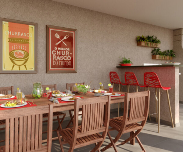 Apartamento à venda no Engenho Novo com 40,50 m²- 1 e 2 quartos 