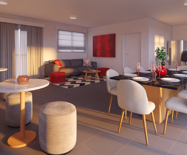 Apartamento à venda no Engenho Novo com 40,50 m²- 1 e 2 quartos 