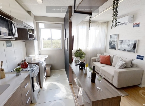 Apartamento à venda em Campo Grande com 41 m²,  2 quartos 