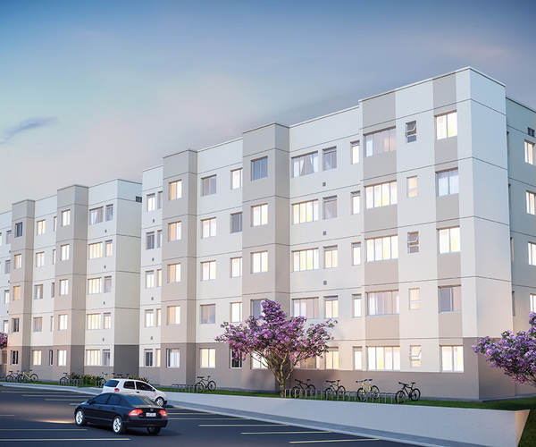 Apartamento à venda em Campo Grande com 41 m²,  2 quartos 