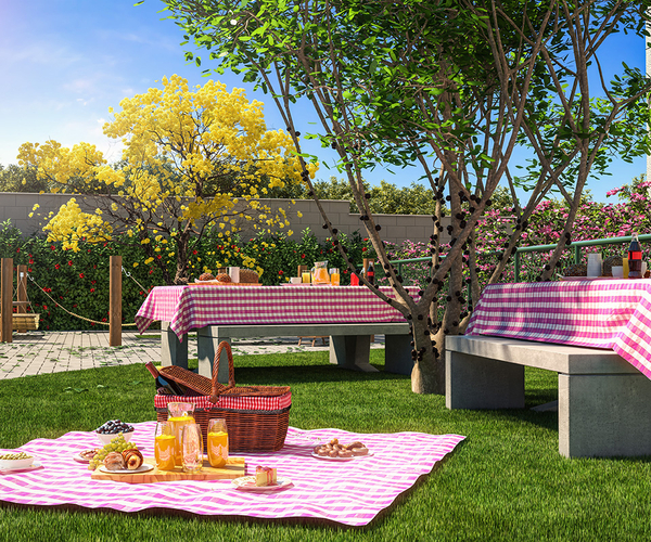 Apartamento à venda em Campo Grande com 41 m²,  2 quartos 