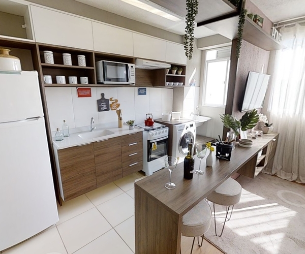 Apartamento à venda em Campo Grande com 41 m²,  2 quartos 