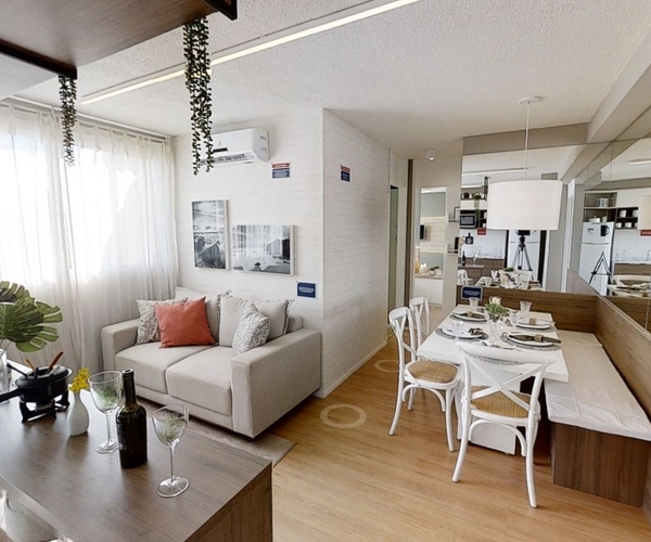 Apartamento à venda em Campo Grande com 41 m²,  2 quartos 