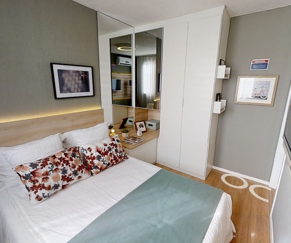 Apartamento à venda em Campo Grande com 41 m²,  2 quartos 