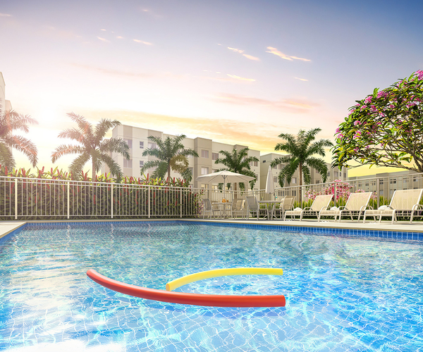 Apartamento à venda em Campo Grande com 41 m²,  2 quartos 