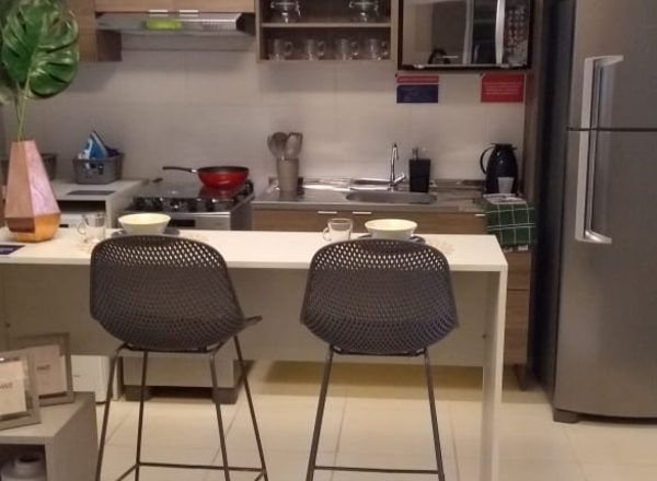 Apartamento à venda em Campo Grande com 41 m²,  2 quartos 