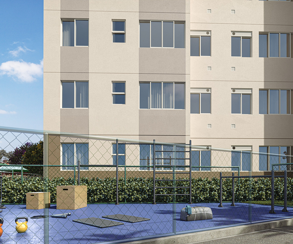 Apartamento à venda em Campo Grande com 41 m²,  2 quartos 