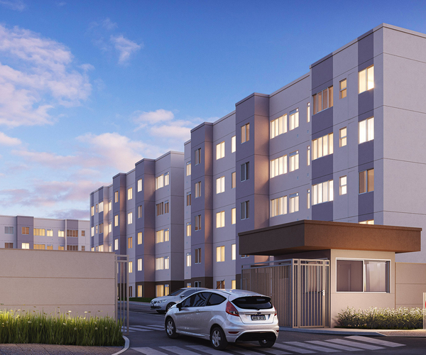 Apartamento à venda em Campo Grande com 41 m²,  2 quartos 