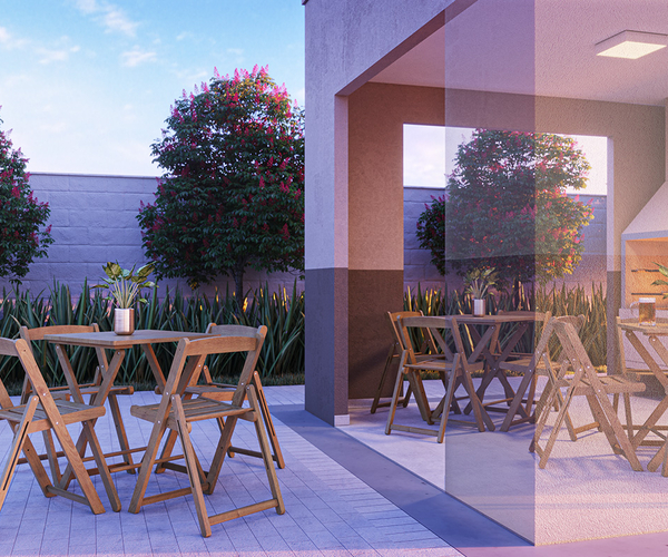 Apartamento à venda em Campo Grande com 41 m²,  2 quartos 