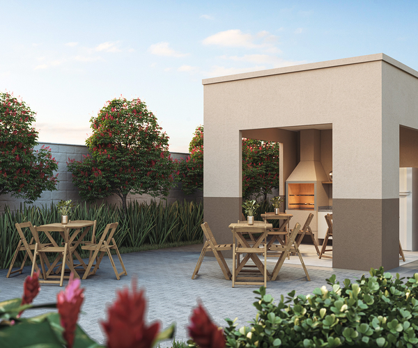 Apartamento à venda em Campo Grande com 41 m²,  2 quartos 