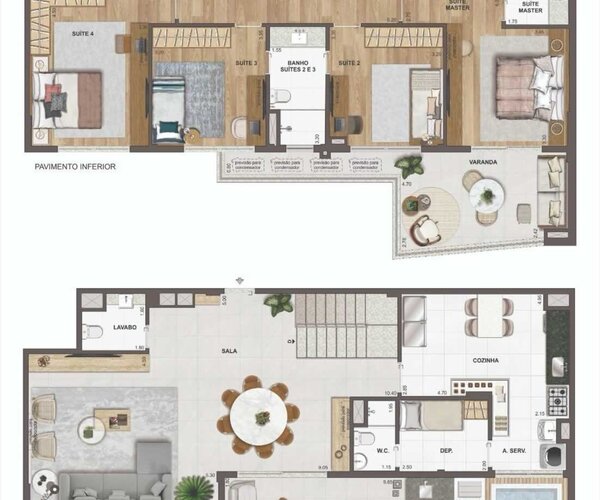 Apartamento à venda na Tijuca com 70,37 m² - 2 quartos 
