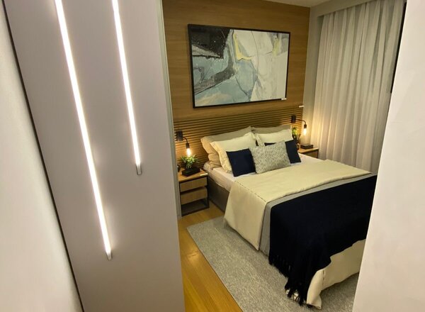 Apartamento à venda na São Francisco Xavier com 47,08 m²,  2 quartos 