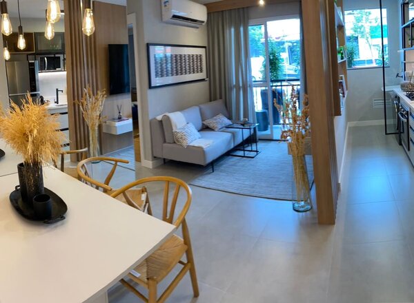 Apartamento à venda na São Francisco Xavier com 47,08 m²,  2 quartos 