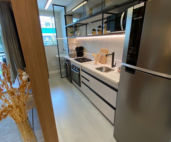 Apartamento à venda na São Francisco Xavier com 47,08 m²,  2 quartos 