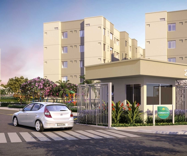 Apartamento à venda em São Gonçalo com 41 m²,  2 quartos 