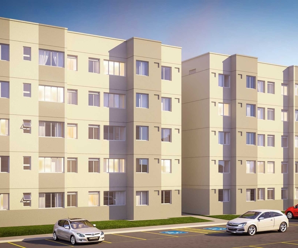 Apartamento à venda em São Gonçalo com 41 m²,  2 quartos 