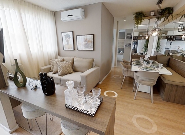 Apartamento à venda em Santa Cruz com 41 m²,  2 quartos 