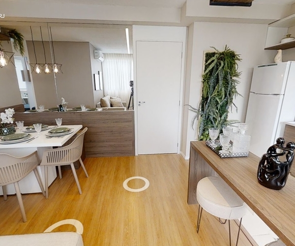 Apartamento à venda em Santa Cruz com 41 m²,  2 quartos 