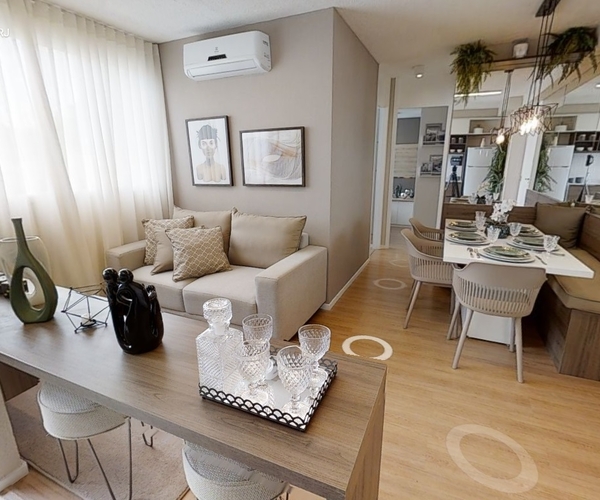 Apartamento à venda em Santa Cruz com 41 m²,  2 quartos 