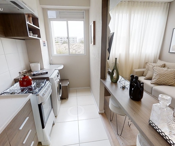 Apartamento à venda em Santa Cruz com 41 m²,  2 quartos 
