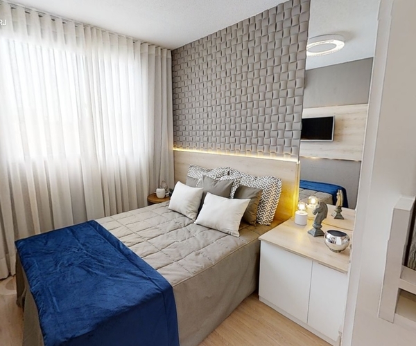 Apartamento à venda em Santa Cruz com 41 m²,  2 quartos 