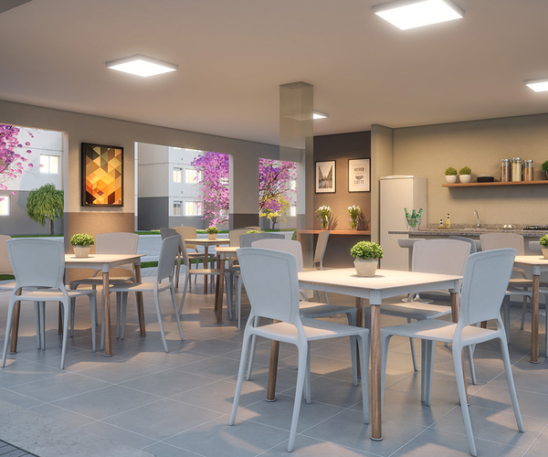 Apartamento à venda em Santa Cruz com 41 m²,  2 quartos 