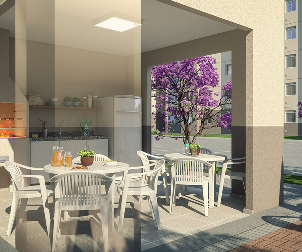 Apartamento à venda em Santa Cruz com 41 m²,  2 quartos 