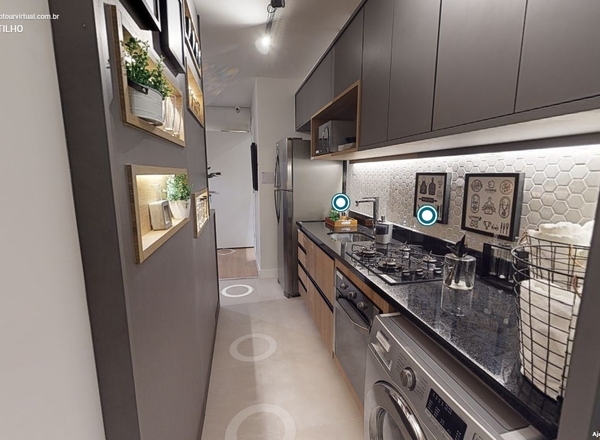 Apartamento à venda em Del Castilho com 48 m²,  2 quartos 