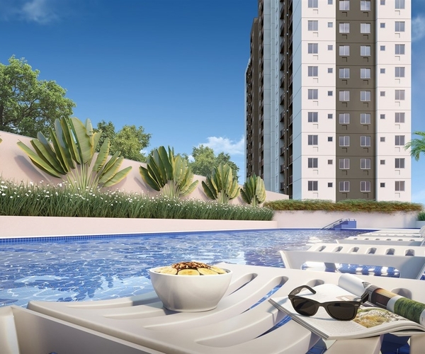 Apartamento à venda em Del Castilho com 48 m²,  2 quartos 