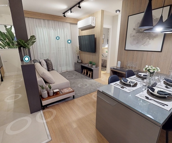 Apartamento à venda em Del Castilho com 48 m²,  2 quartos 