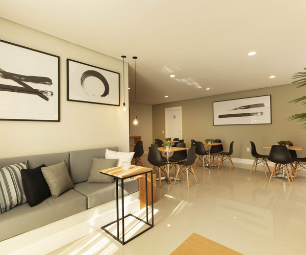 Apartamento à venda na Taquara com 48 m², 2 quartos