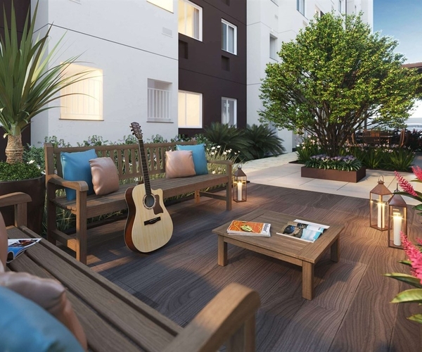 Apartamento à venda em Piedade com 42,66 m²,  2 quartos 