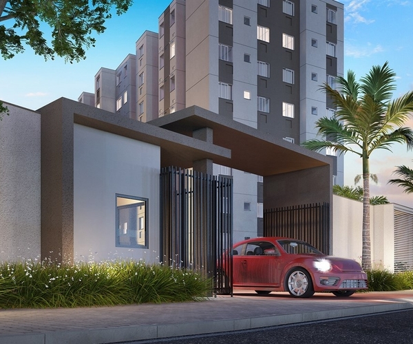 Apartamento à venda em São Cristovão com 42,66 m²,  2 quartos 