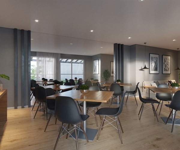 Apartamento à venda em São Cristovão com 42,66 m²,  2 quartos 