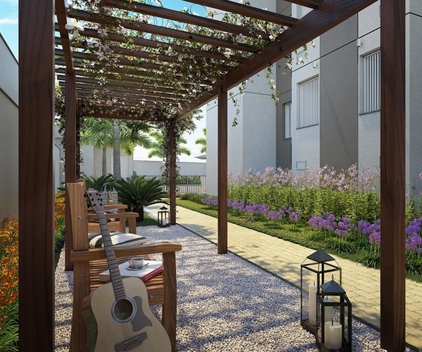 Apartamento à venda em São Cristovão com 42,66 m²,  2 quartos 