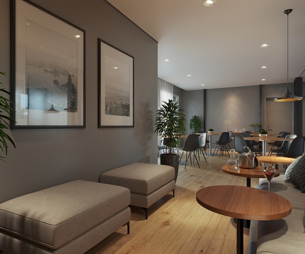 Apartamento à venda em São Cristovão com 42,66 m²,  2 quartos 