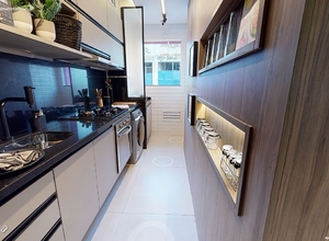 Apartamento à venda em Ramos com 42,73 m²,  2 quartos 