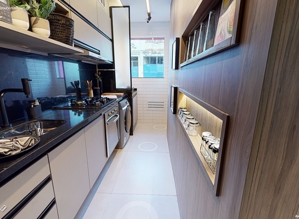 Apartamento à venda em Ramos com 42,73 m²,  2 quartos 