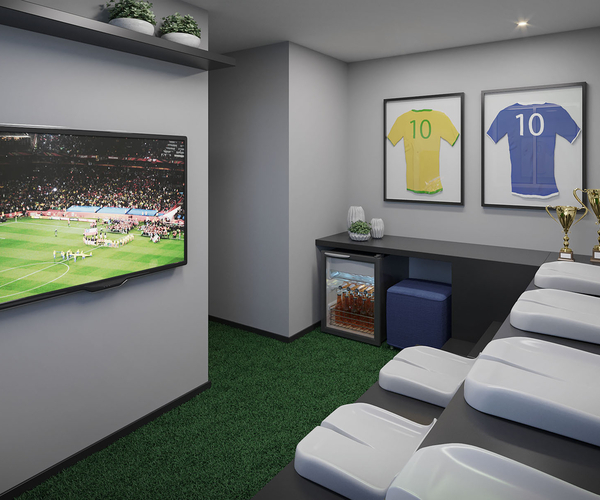 Apartamento à venda em Ramos com 42,73 m²,  2 quartos 