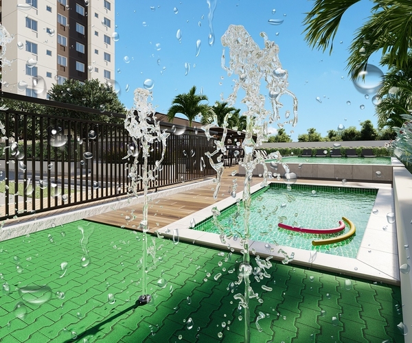 Apartamento à venda no Engenho de Dentro com 44,90 m²,  2 quartos 